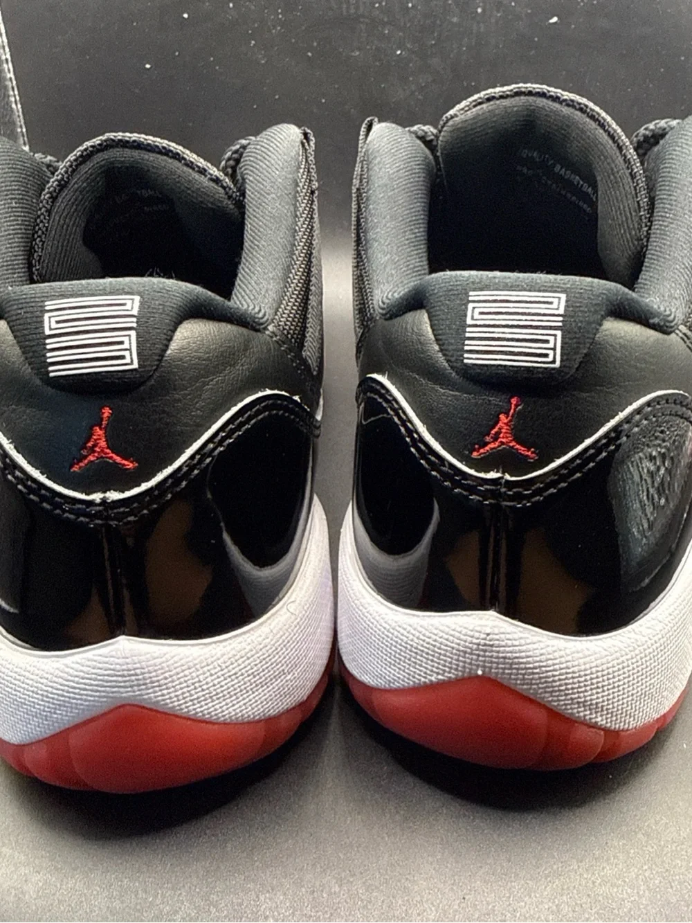 Size 7Y - Air Jordan Low GS Bred 2025, FV5121-006, Clean With Box